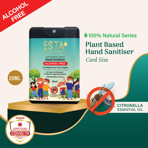 ESTA Alcohol Free with Citronella Kids Hand Sanitiser (20ml)
